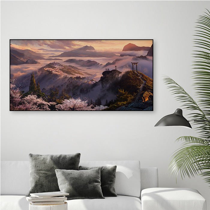 Yamato Mountains - Assassin's Creed art - Museum Canvas